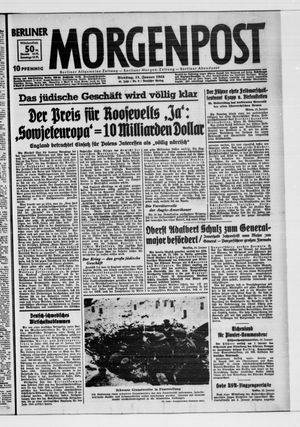 Berliner Morgenpost vom 11.01.1944