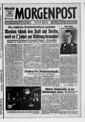 Berliner Morgenpost vom 26.01.1944