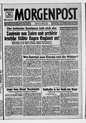 Berliner Morgenpost vom 28.01.1944