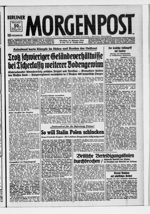 Berliner Morgenpost vom 15.02.1944