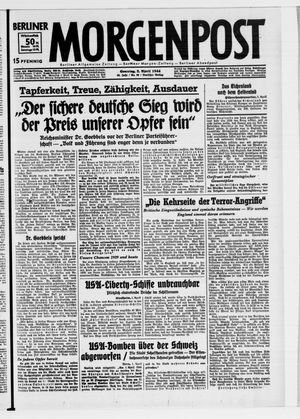 Berliner Morgenpost on Apr 2, 1944
