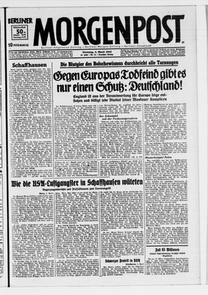 Berliner Morgenpost on Apr 4, 1944