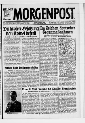 Berliner Morgenpost vom 07.04.1944
