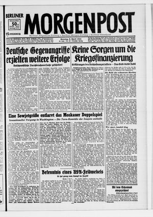Berliner Morgenpost on Apr 9, 1944
