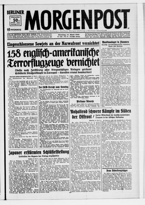 Berliner Morgenpost vom 11.04.1944