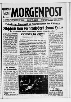 Berliner Morgenpost on Apr 27, 1944