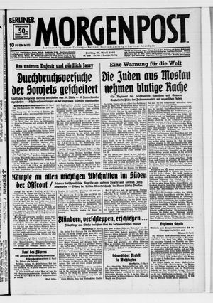 Berliner Morgenpost vom 28.04.1944