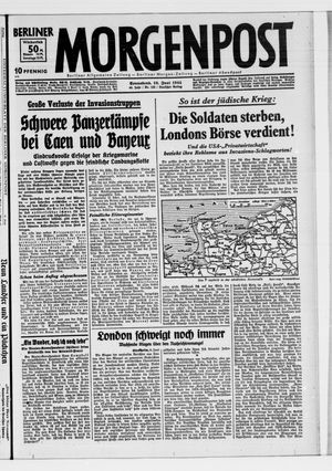 Berliner Morgenpost vom 10.06.1944