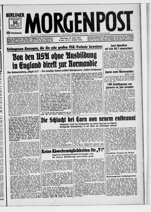 Berliner Morgenpost vom 18.07.1944