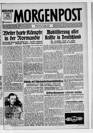 Berliner Morgenpost vom 29.07.1944
