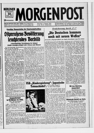 Berliner Morgenpost vom 08.08.1944