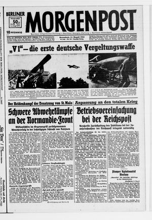 Berliner Morgenpost vom 12.08.1944