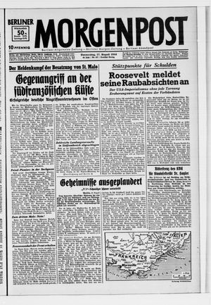 Berliner Morgenpost vom 17.08.1944