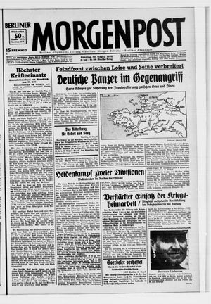 Berliner Morgenpost vom 20.08.1944