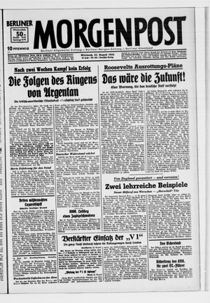 Berliner Morgenpost vom 23.08.1944