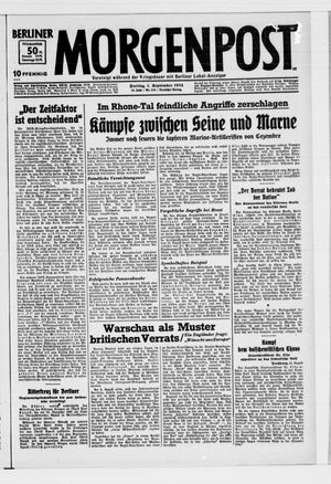 Berliner Morgenpost on Sep 1, 1944