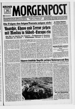 Berliner Morgenpost vom 12.09.1944