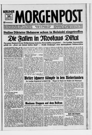 Berliner Morgenpost vom 22.09.1944