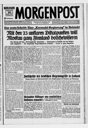 Berliner Morgenpost vom 23.09.1944