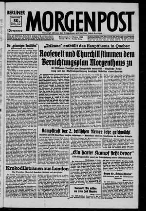 Berliner Morgenpost vom 07.10.1944