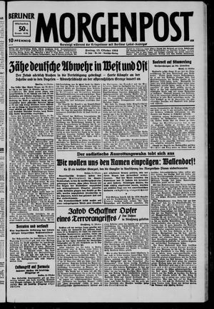 Berliner Morgenpost vom 13.10.1944