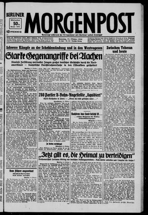 Berliner Morgenpost on Oct 15, 1944