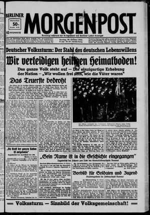 Berliner Morgenpost vom 20.10.1944