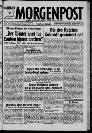 Berliner Morgenpost on Oct 29, 1944