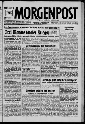 Berliner Morgenpost vom 04.11.1944