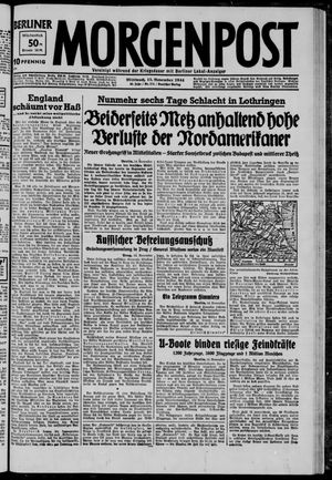 Berliner Morgenpost vom 15.11.1944