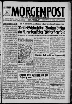 Berliner Morgenpost vom 19.11.1944