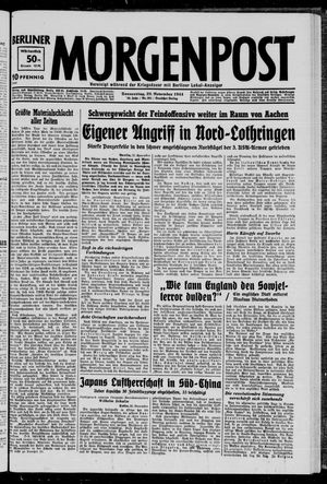 Berliner Morgenpost vom 23.11.1944