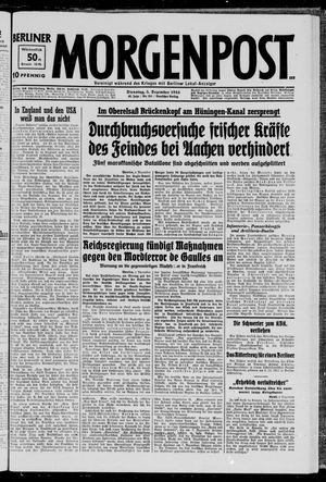 Berliner Morgenpost vom 05.12.1944