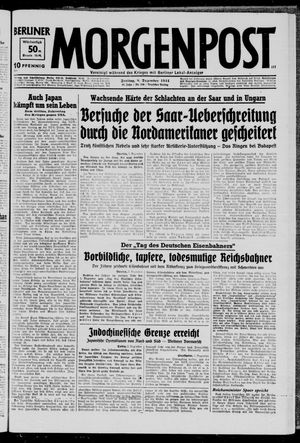 Berliner Morgenpost vom 08.12.1944