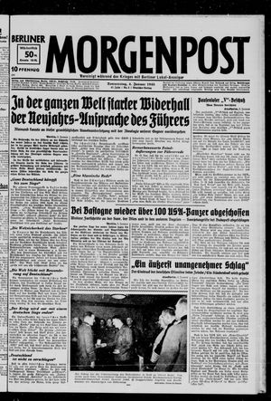 Berliner Morgenpost on Jan 4, 1945