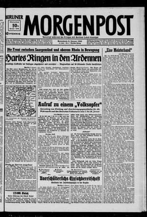 Berliner Morgenpost vom 06.01.1945