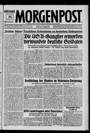 Berliner Morgenpost on Jan 12, 1945