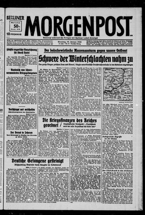 Berliner Morgenpost vom 16.01.1945