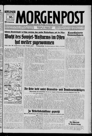 Berliner Morgenpost vom 17.01.1945