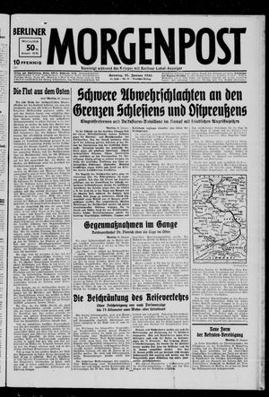 Berliner Morgenpost on Jan 21, 1945