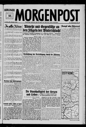 Berliner Morgenpost vom 28.01.1945