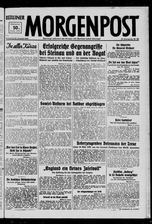 Berliner Morgenpost vom 31.01.1945