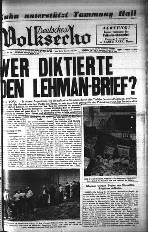 Deutsches Volksecho vom 24.07.1937