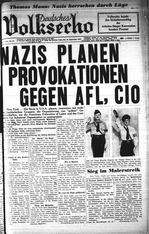Deutsches Volksecho vom 18.09.1937