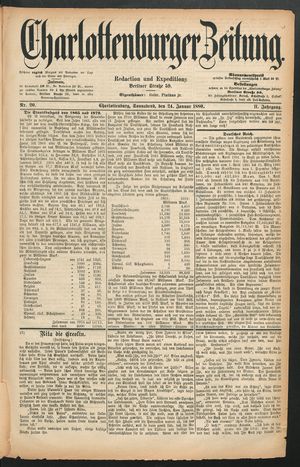 Charlottenburger Zeitung vom 24.01.1880