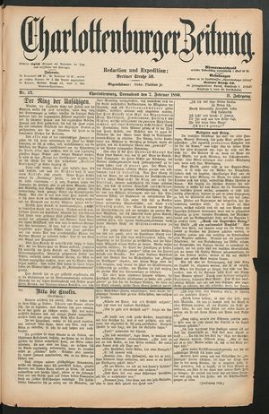 Charlottenburger Zeitung on Feb 7, 1880