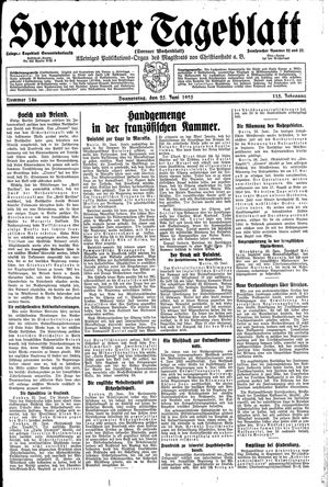 Sorauer Tageblatt on Jun 25, 1925