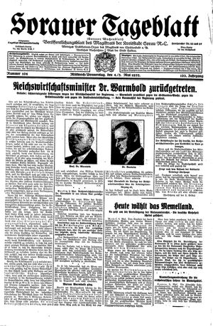 Sorauer Tageblatt vom 04.05.1932