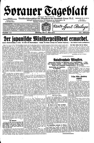 Sorauer Tageblatt vom 17.05.1932