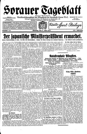 Sorauer Tageblatt vom 17.05.1932